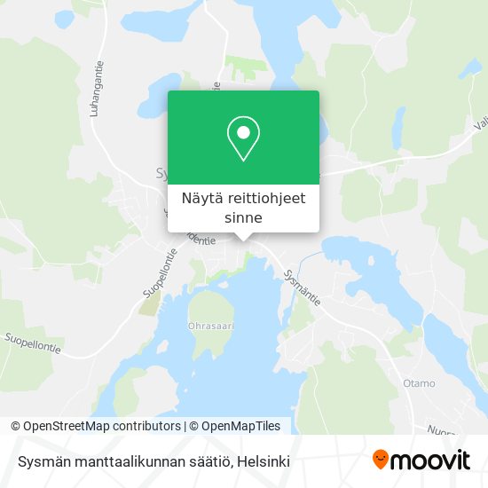 Kuinka päästä kohteeseen Sysmän manttaalikunnan säätiö kulkuvälineellä  Bussi tai Juna?