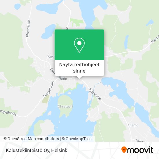 Kalustekiinteistö Oy kartta