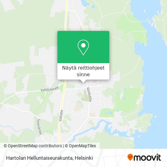 Hartolan Helluntaiseurakunta kartta