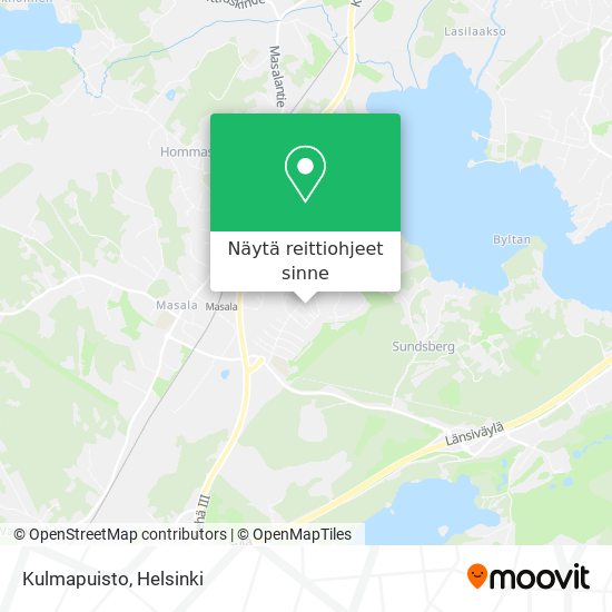 Kulmapuisto kartta