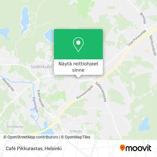 Café Pikkurastas kartta