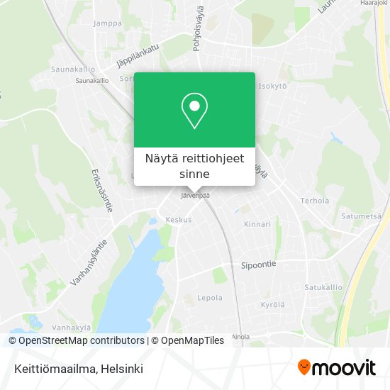 Keittiömaailma kartta