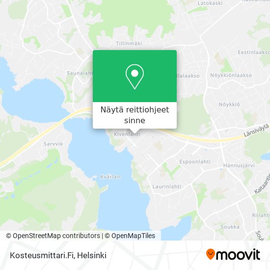 Kosteusmittari.Fi kartta