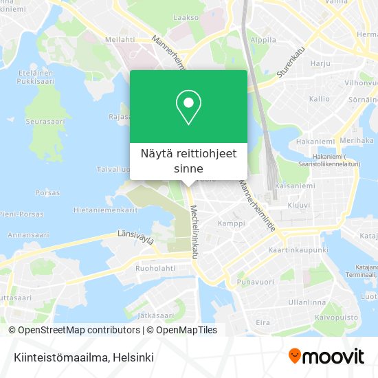 Kiinteistömaailma kartta