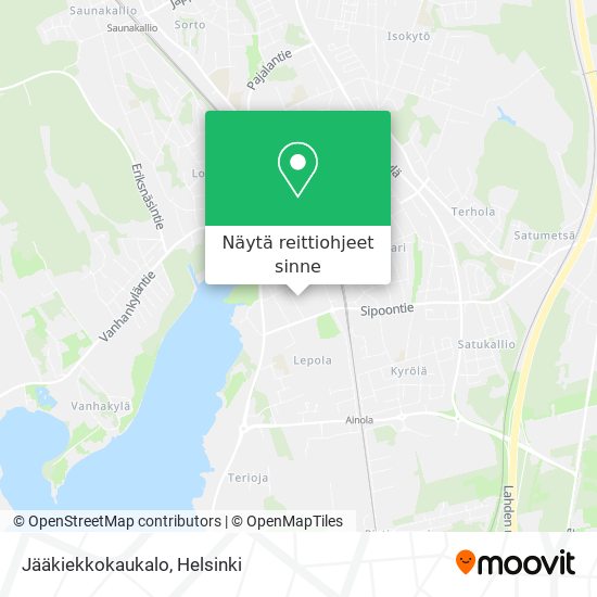 Jääkiekkokaukalo kartta