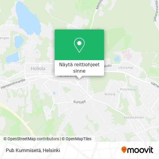 Pub Kummisetä kartta