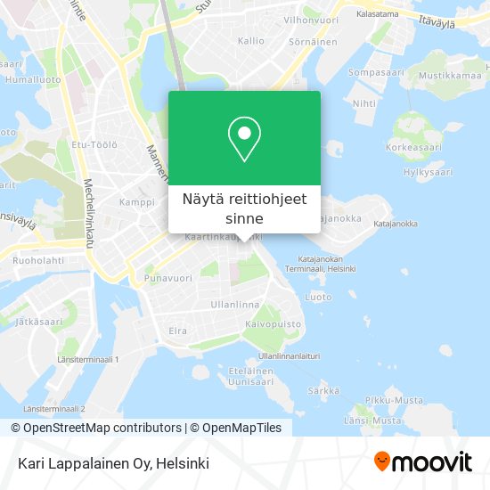 Kari Lappalainen Oy kartta