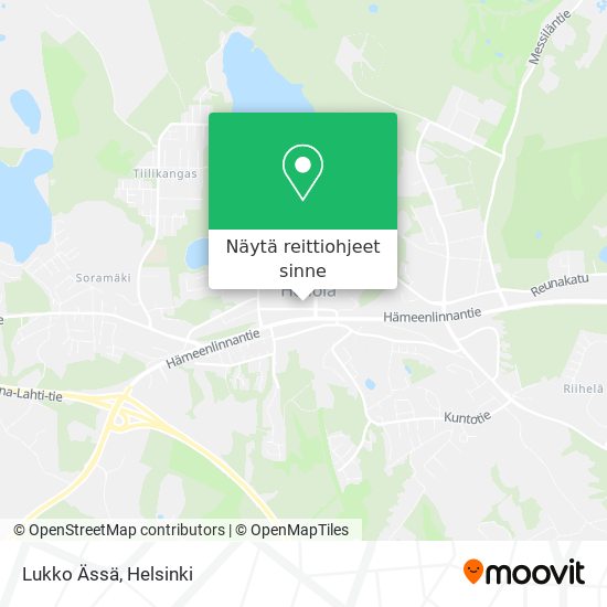 Lukko Ässä kartta
