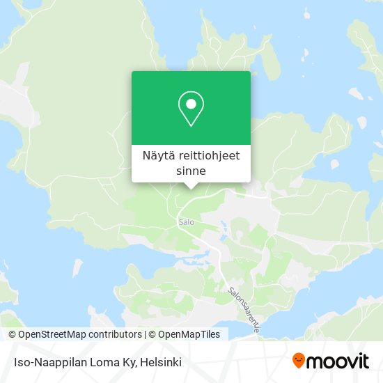 Iso-Naappilan Loma Ky kartta