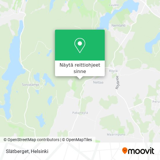 Slätberget kartta