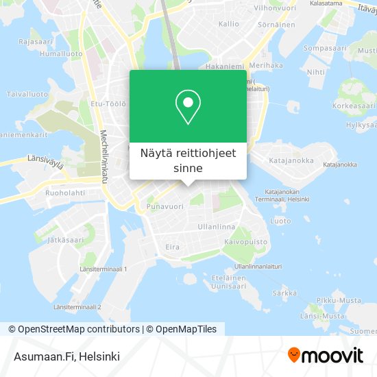 Asumaan.Fi kartta
