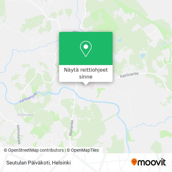 Seutulan Päiväkoti kartta