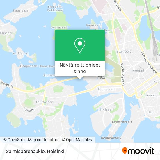 Salmisaarenaukio kartta