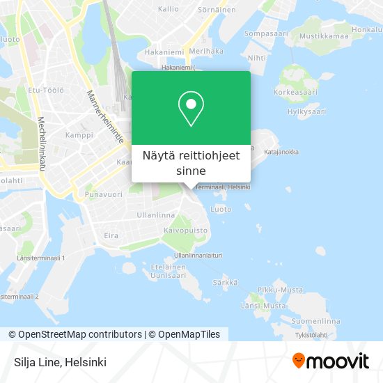 Kuinka päästä kohteeseen Silja Line paikassa Helsinki kulkuvälineellä  Bussi, Raitiovaunu, Juna tai Metro?