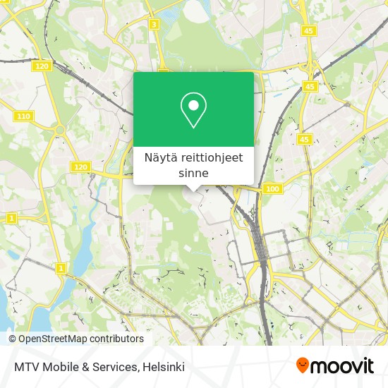 MTV Mobile & Services kartta