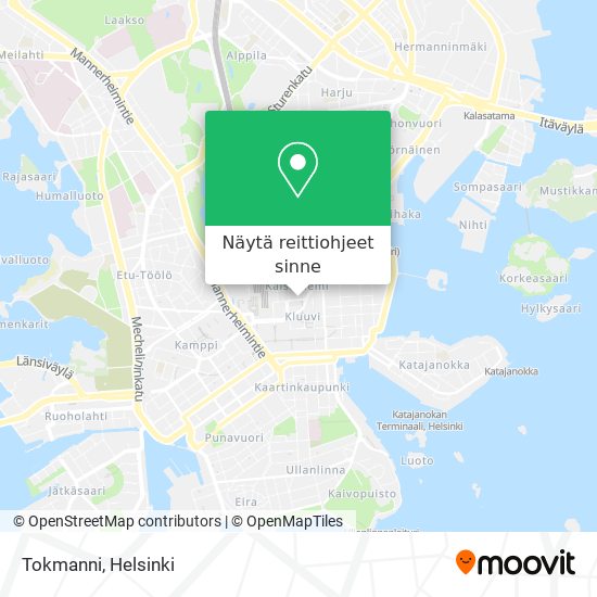 Kuinka päästä kohteeseen Tokmanni paikassa Helsinki kulkuvälineellä Bussi,  Metro tai Juna?