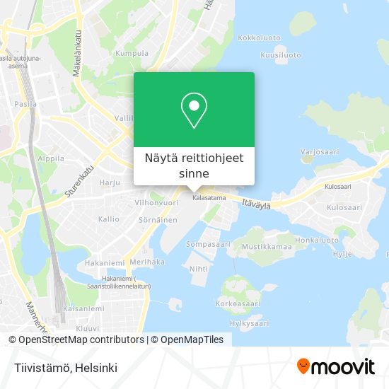 Tiivistämö kartta