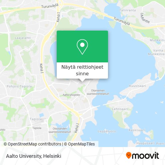 Aalto University kartta
