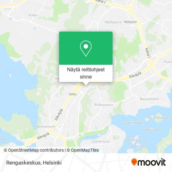 Rengaskeskus kartta