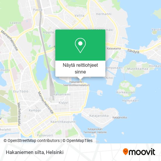 Kuinka päästä kohteeseen Hakaniemen silta paikassa Helsinki kulkuvälineellä  Bussi, Juna tai Metro?