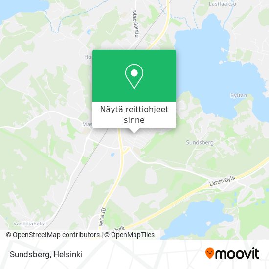 Sundsberg kartta