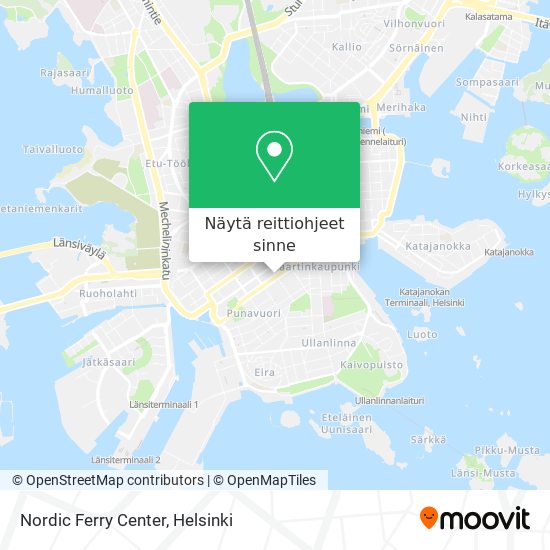 Nordic Ferry Center kartta