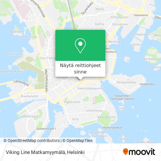 Kuinka päästä kohteeseen Viking Line Matkamyymälä paikassa Helsinki  kulkuvälineellä Bussi, Juna tai Metro?