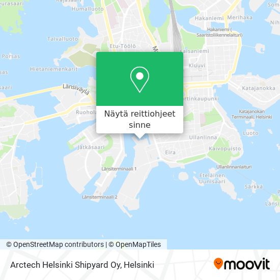 Arctech Helsinki Shipyard Oy kartta