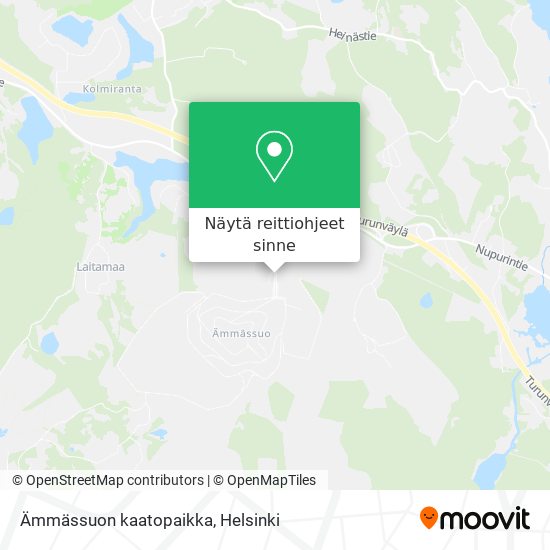 Ämmässuon kaatopaikka kartta