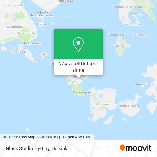 Glass Studio Hytti ry kartta