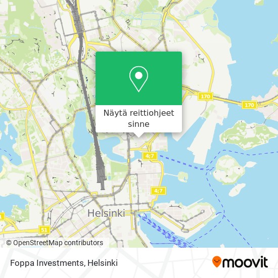 Foppa Investments kartta