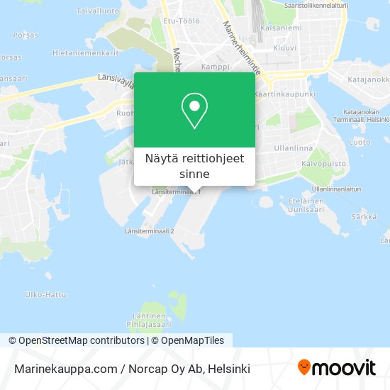 Marinekauppa.com / Norcap Oy Ab kartta
