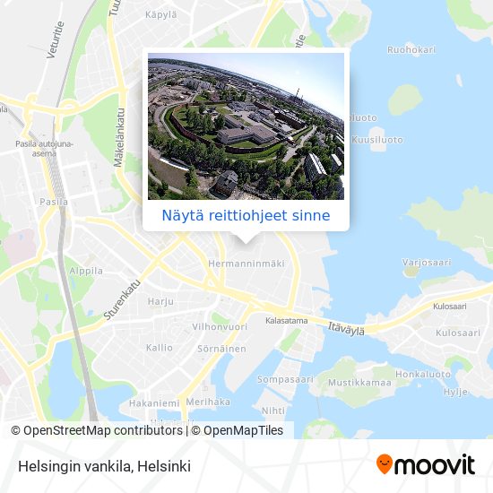 Helsingin vankila kartta