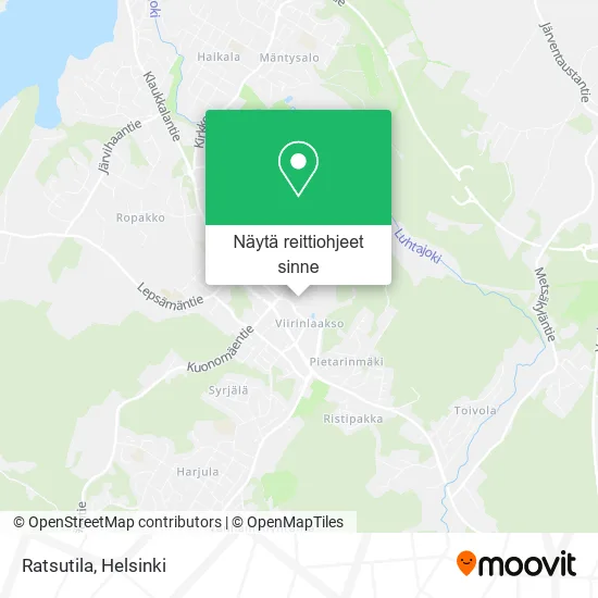 Ratsutila kartta