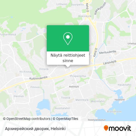 Архиерейский дворик kartta