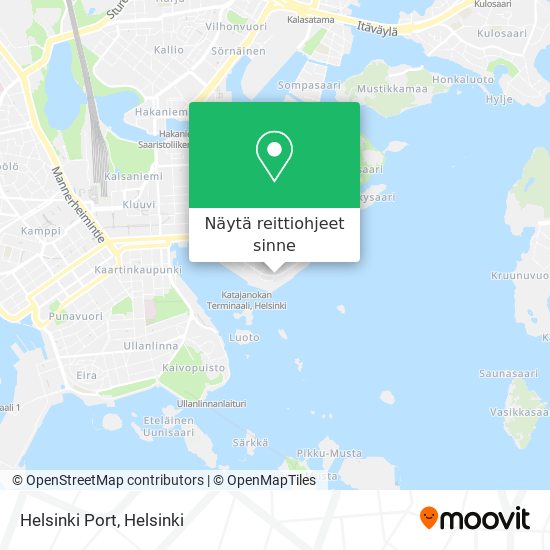 Helsinki Port kartta