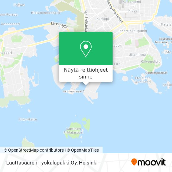 Lauttasaaren Työkalupakki Oy kartta