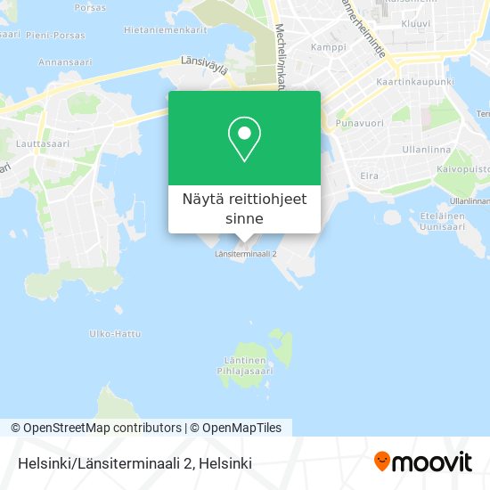 Helsinki/Länsiterminaali 2 kartta