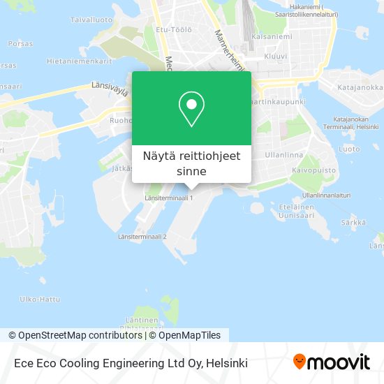 Ece Eco Cooling Engineering Ltd Oy kartta