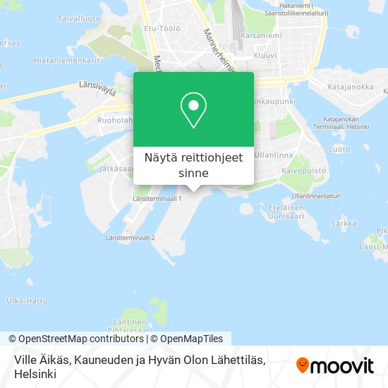 Ville Äikäs, Kauneuden ja Hyvän Olon Lähettiläs kartta