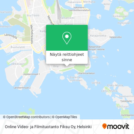 Online Video- ja Filmituotanto Fiksu Oy kartta
