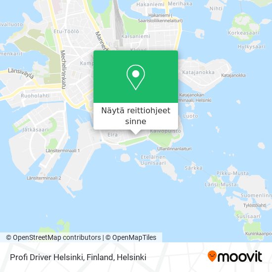 Profi Driver Helsinki, Finland kartta