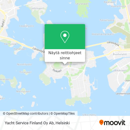 Yacht Service Finland Oy Ab kartta