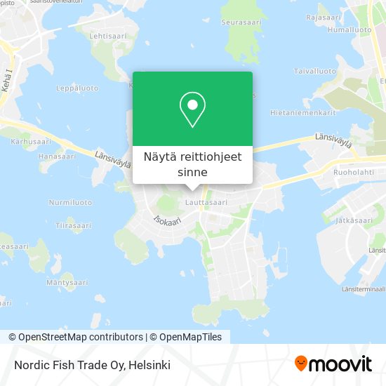 Nordic Fish Trade Oy kartta