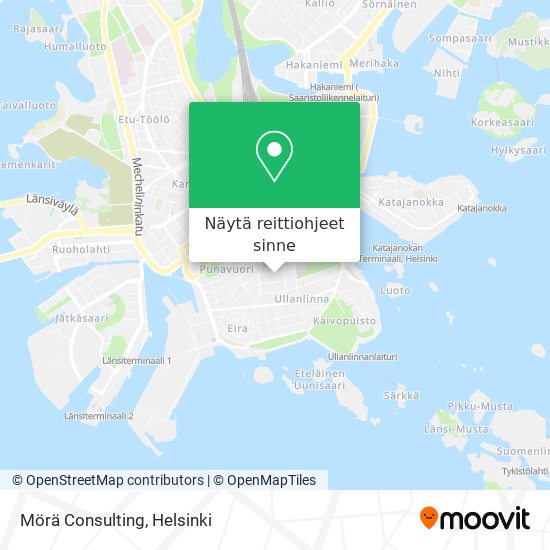Mörä Consulting kartta