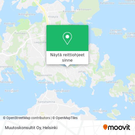 Muutoskonsultit Oy kartta