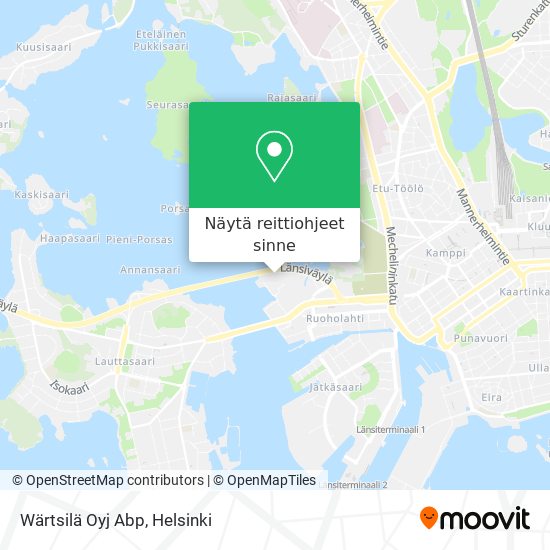 Wärtsilä Oyj Abp kartta