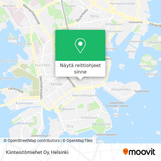 Kiinteistömiehet Oy kartta