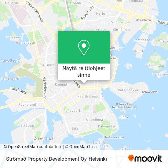 Strömsö Property Development Oy kartta