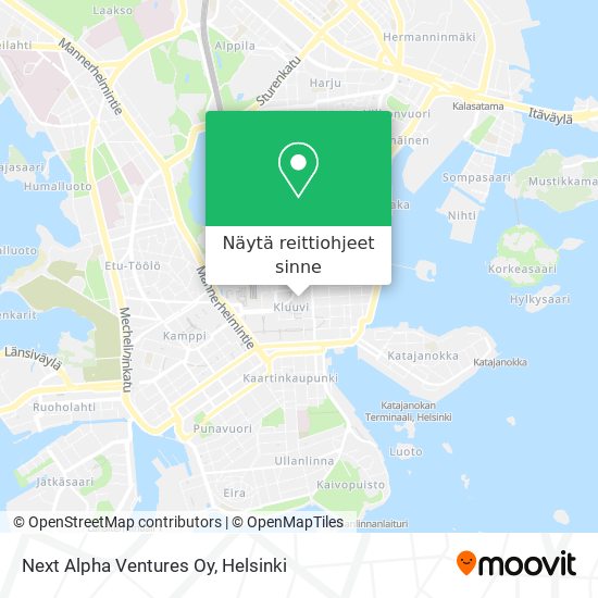 Next Alpha Ventures Oy kartta